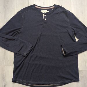 The Normal Brand Henley Shirt Mens XL Long Sleeve The Normal Brand